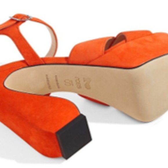 NWT - Si Rossi® Suede Platform Sandals - Picture 12 of 17